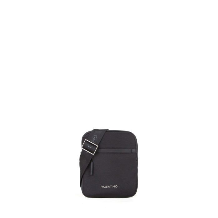 Bolso de hombro Valentino Tron para hombre, color negro (Nero)