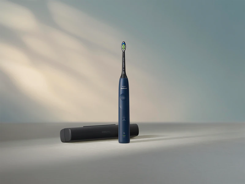 Escova de dentes elétrica sônica Philips Sonicare 5500 HX7119/01, 2 corpos