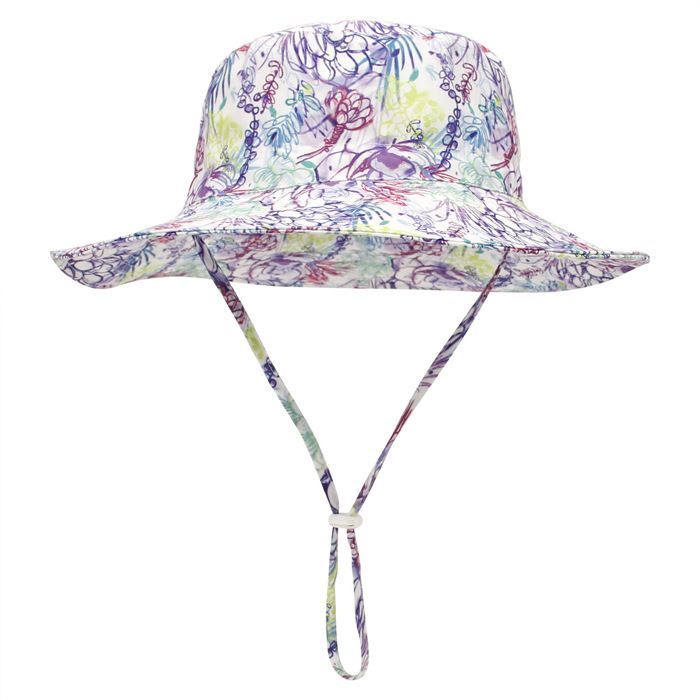 Sombrero FUNMOON para niños, sombrero de verano para el sol, sombrero tipo cubo unisex para bebé, estilo Panamá, diseño de dibujos animados, protección UV - 687111