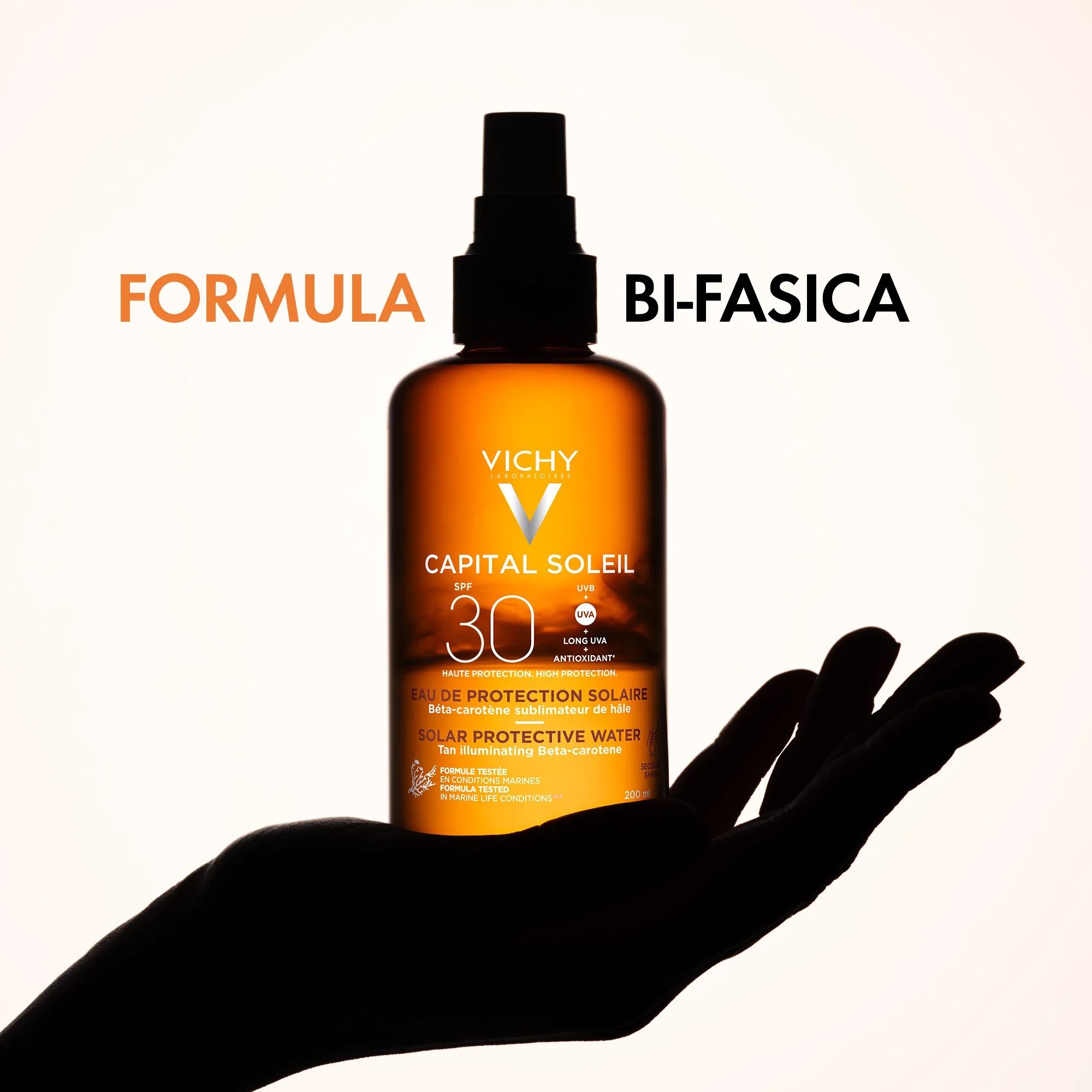 VICHY Vichy Ideal Soleil Feuchtigkeitsspendende Sonnencreme 200 ml mit Hyaluronsäure