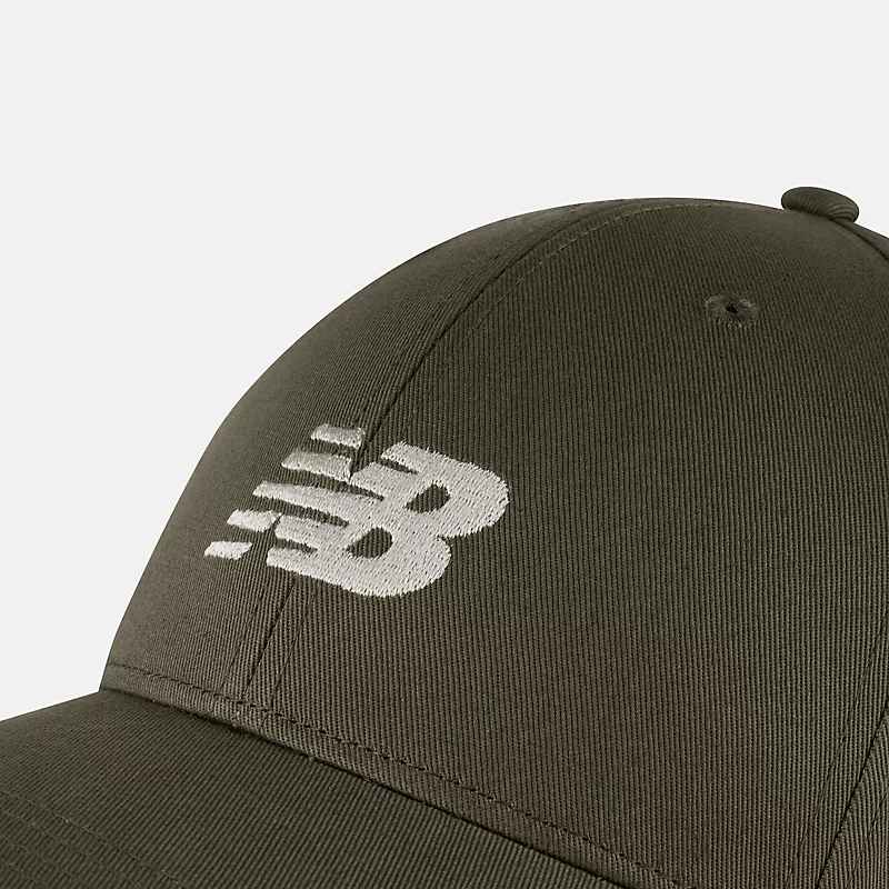 Czapka z daszkiem typu snapback unisex, 6 paneles, OLIVINO OSCURO