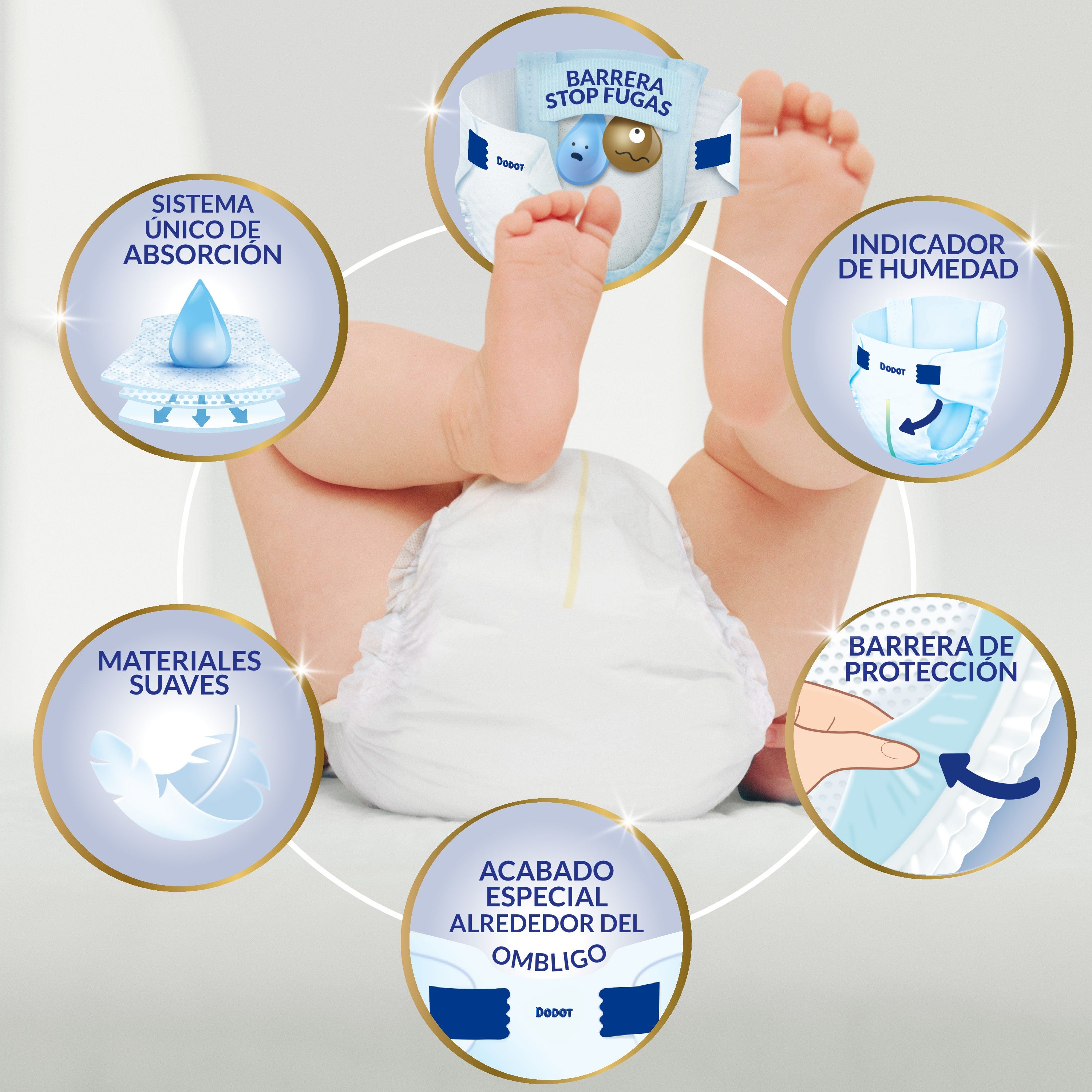 Jūtīgas 1. izmēra bērnu autiņbiksītes 2–5 kg Autiņbiksītes
