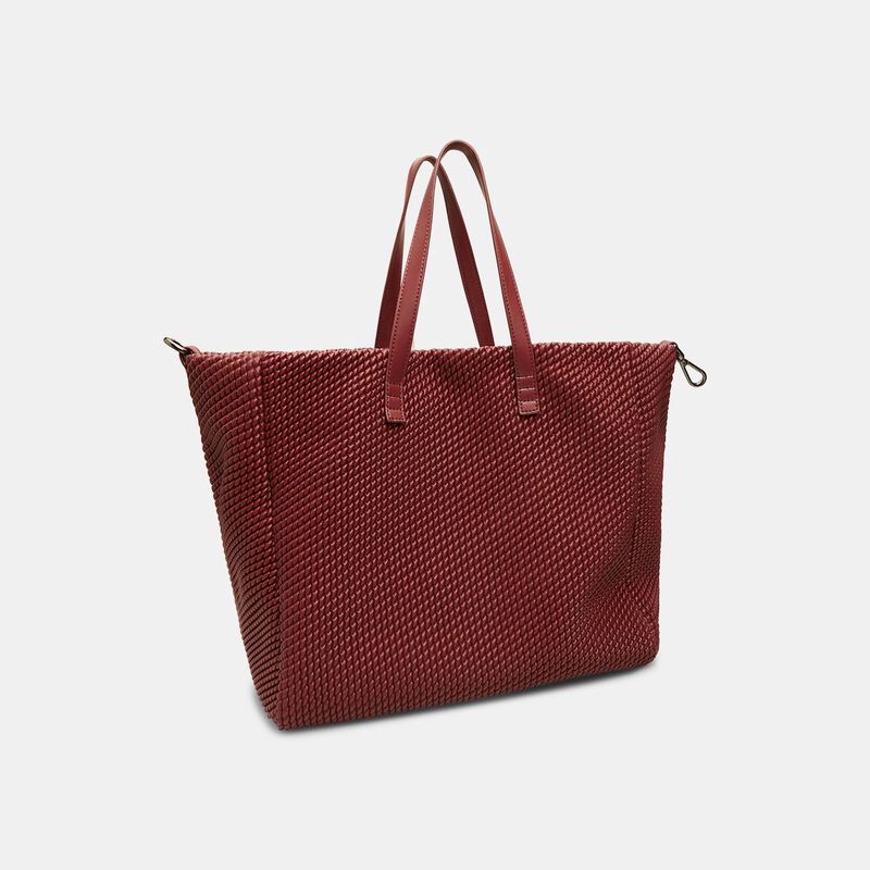 Shopper da donna med textur