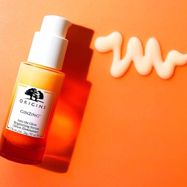 Origins Ginzing Into The Glow kirkastava seerumi Monitoiminen kirkastava ihohuokosia supistava seerumi 30 ml