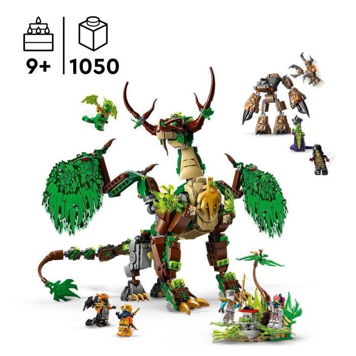 LEGO NINJAGO 71859 Le Dragon de Vie - Jouet de Construction pour Garçon ou Fille dès 8 ans