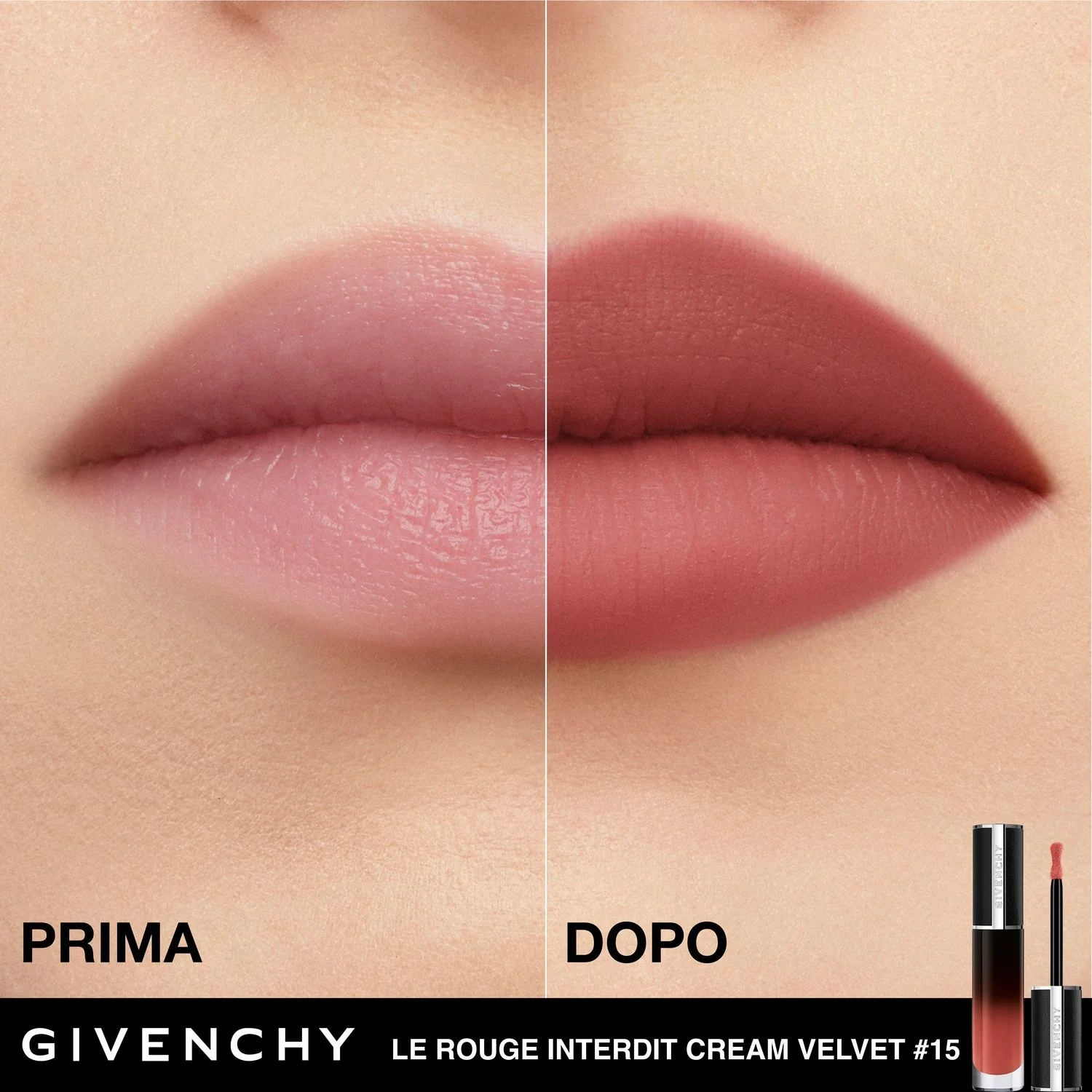 Labbra Le Rouge Interdit Cream Velvet - Rossetto, Rossetto mat