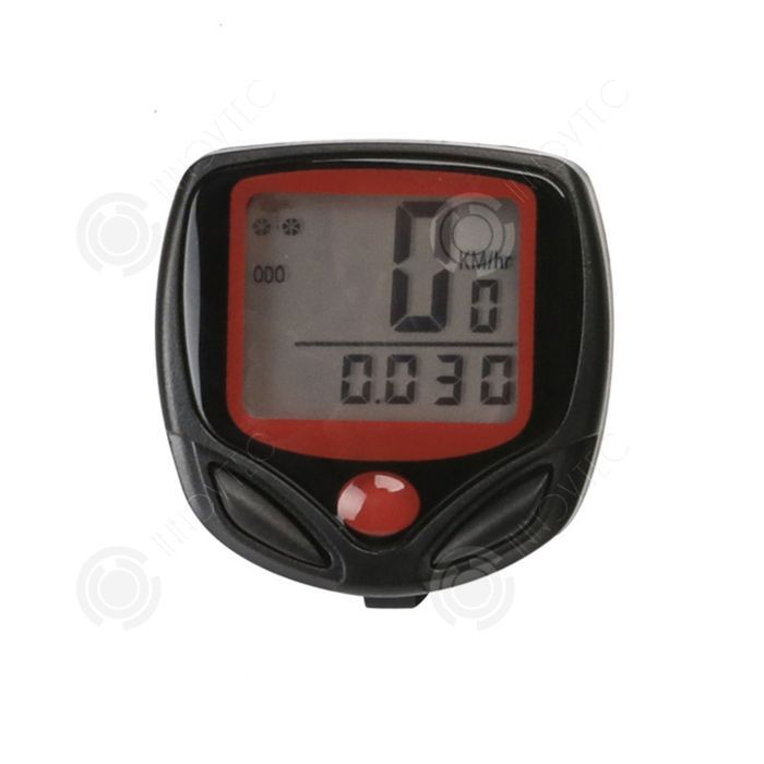 INN Compteur de vitesse Multi-fonction Affichage LCD Détection magnétique Autonomie longue durée Etanche à vie Compteur