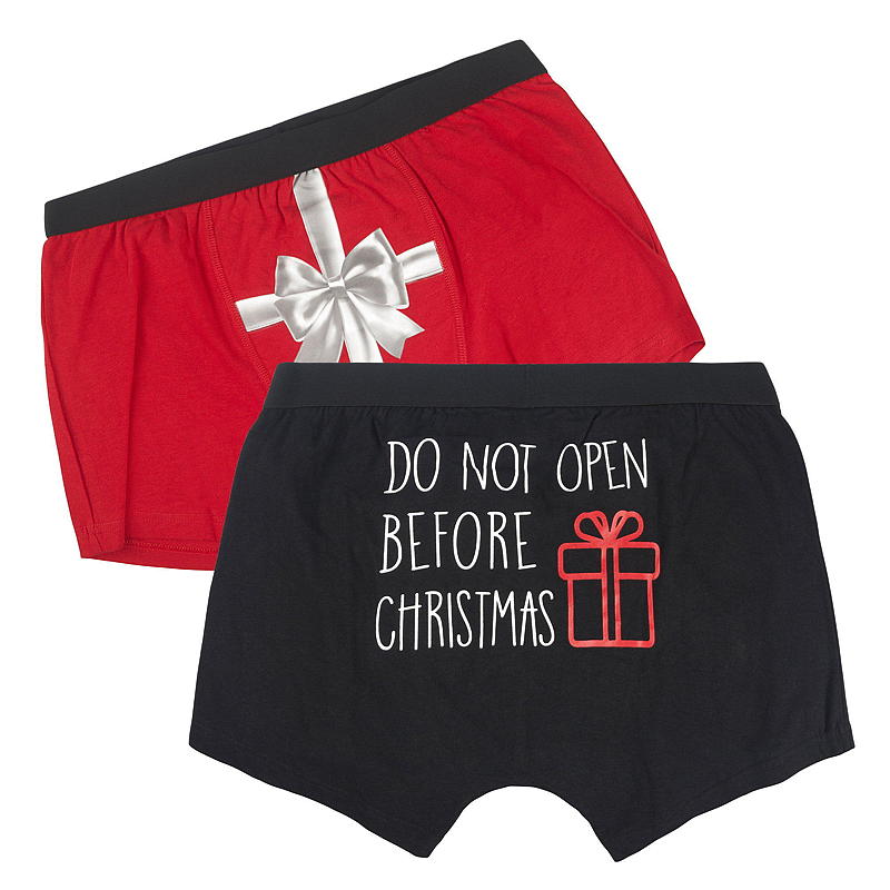 Aå Boxer Shorts paquete de 2 para Navidad