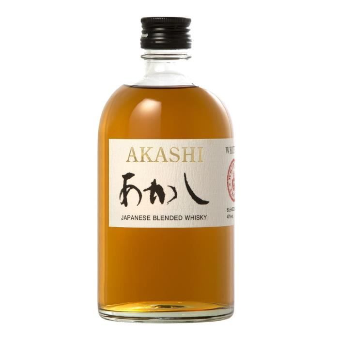 Whisky Akashi - Whisky mezclado - Japón - 40% vol. - 50 cl con estuche