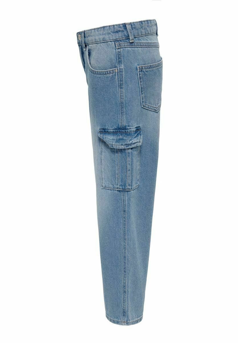 ALLEEN VOOR MEISJES Cargobroek - lichtblauwe denim