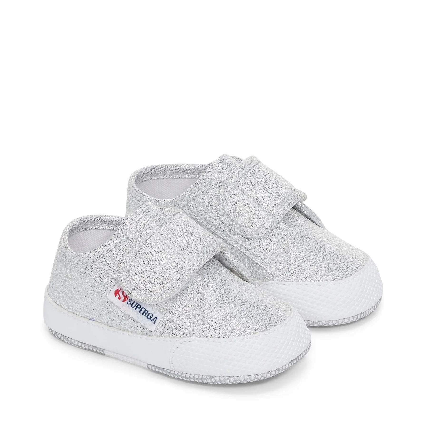4006 BABY STRAP LAME-GREY SILVER