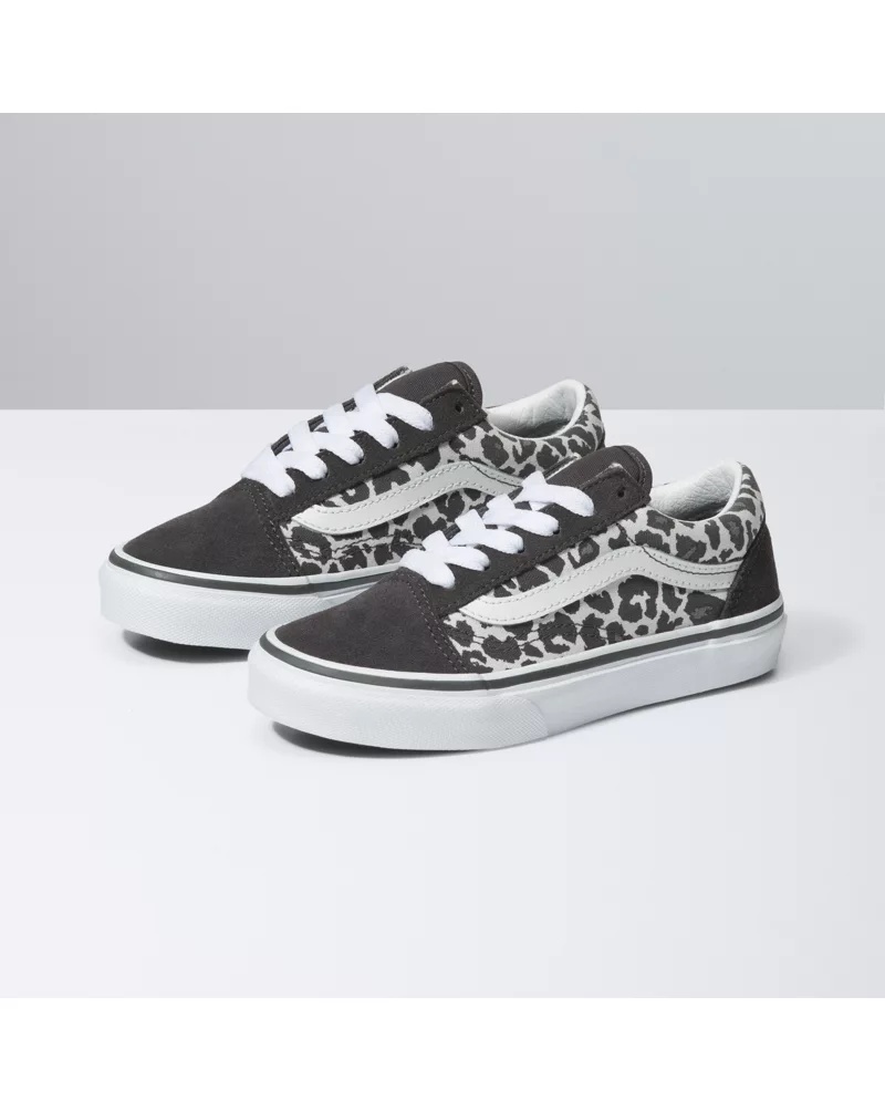 Kids Snow Leopard Old Skool Shoe