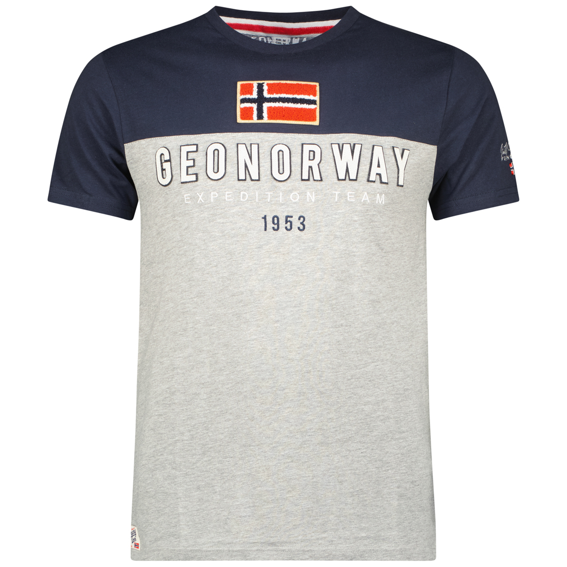  Camiseta Manga Corta Jerato Contraste Sw1276hgno