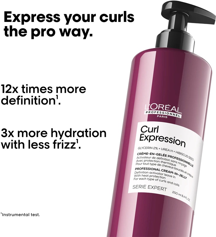 L'Oréal Professionnel Serie Expert Curl Expression formuojamasis kremas, kuris sustiprina bangas