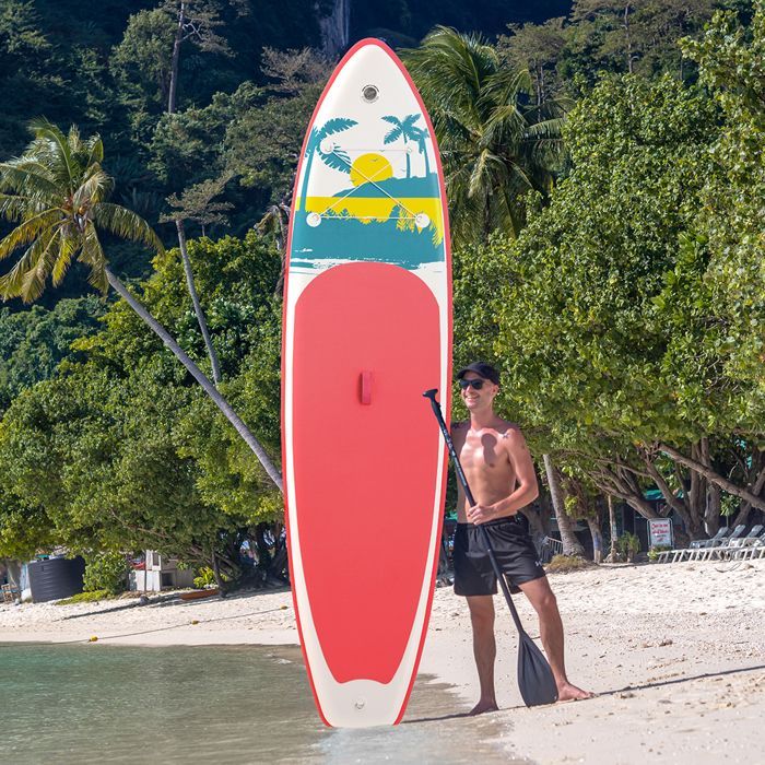 FunWater Inflatable Stand Up Paddle Board Paddleboard Surfboard SUP Board 335*83*15CM Non-slip Paddle Board