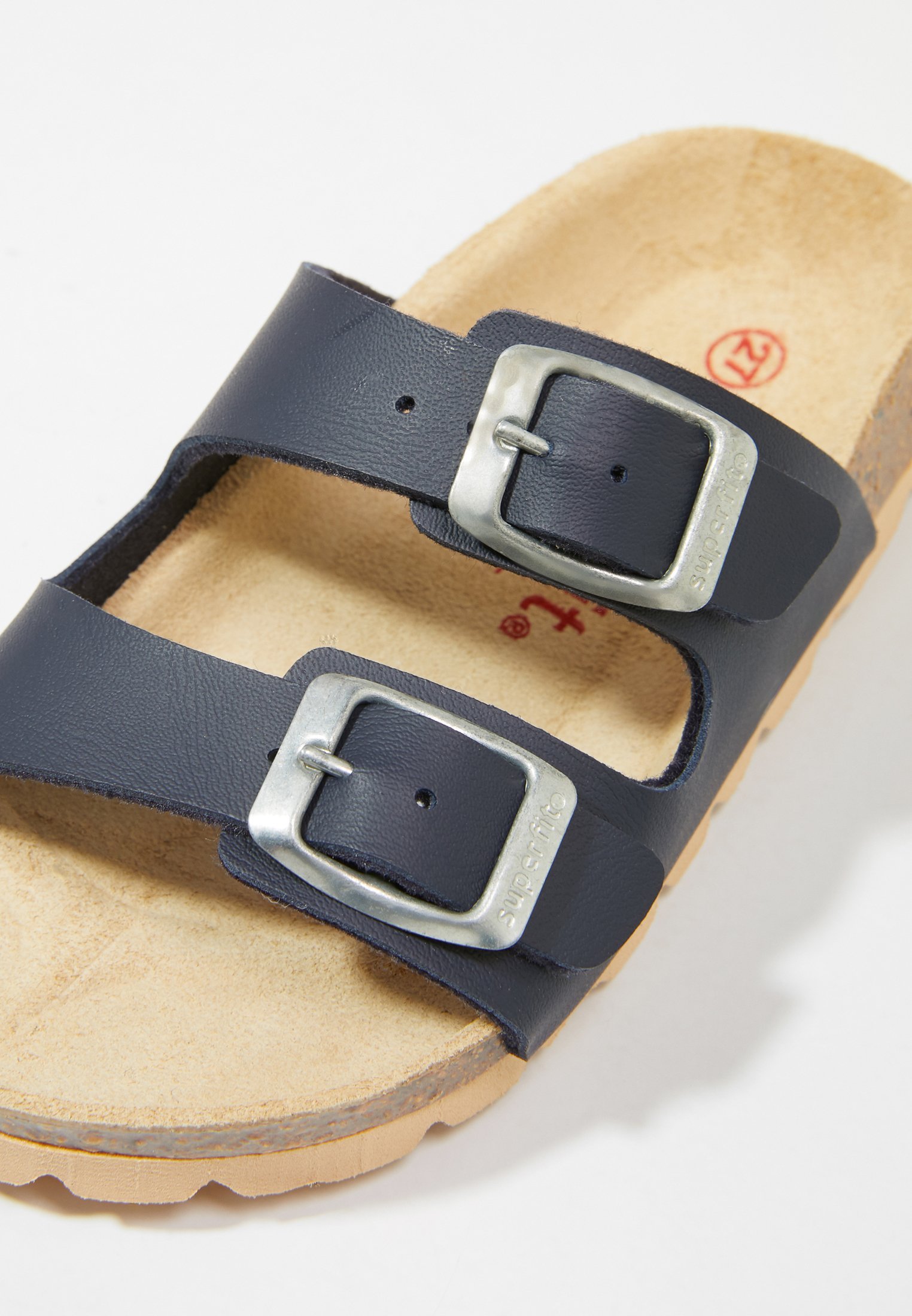 Superfit FUSSBETTPANTOFFEL SANDALEN - Slippers - oceaan