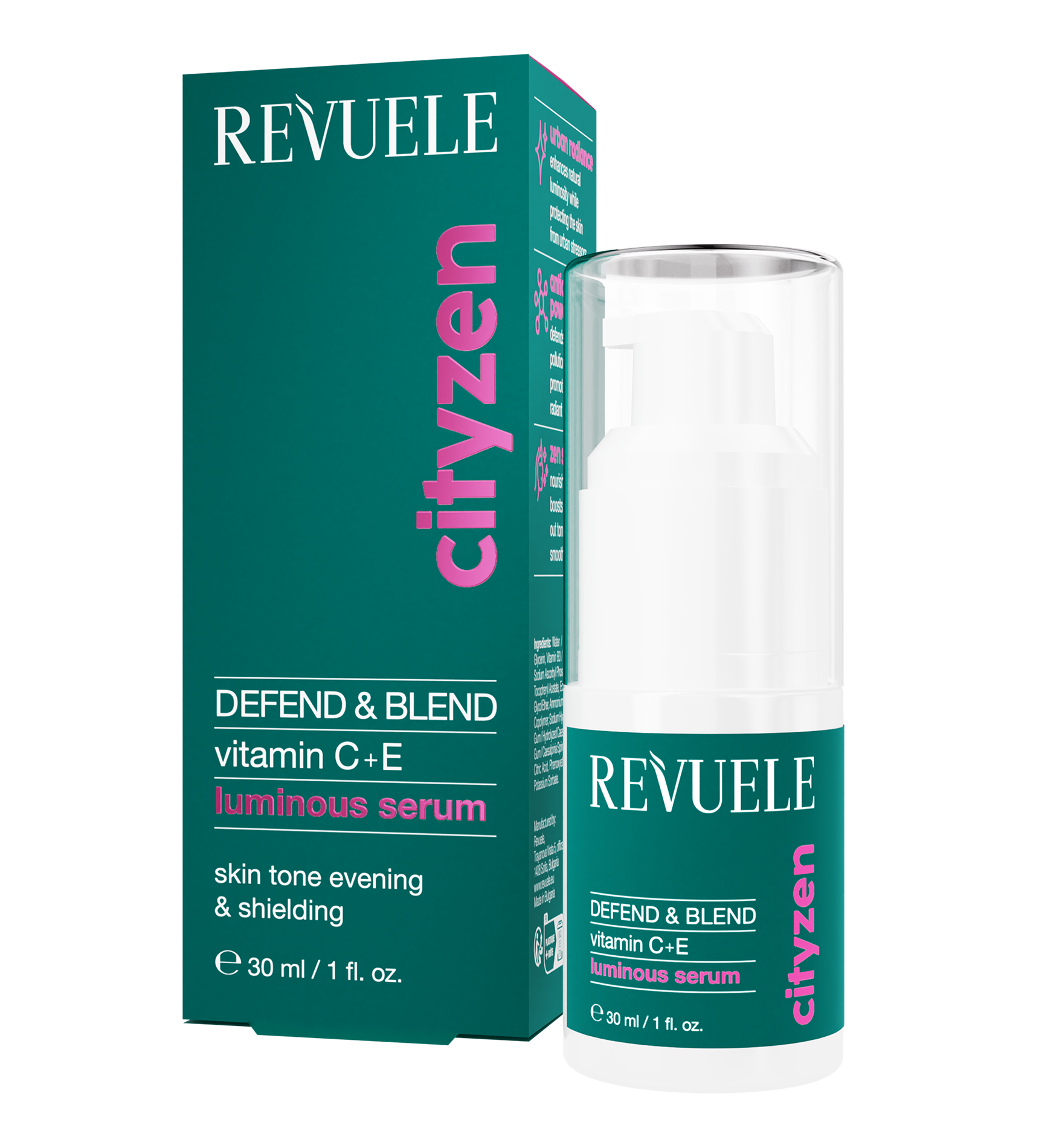 Cityzen Defend & Blend Luminous Serum Vitamini C E Serumi