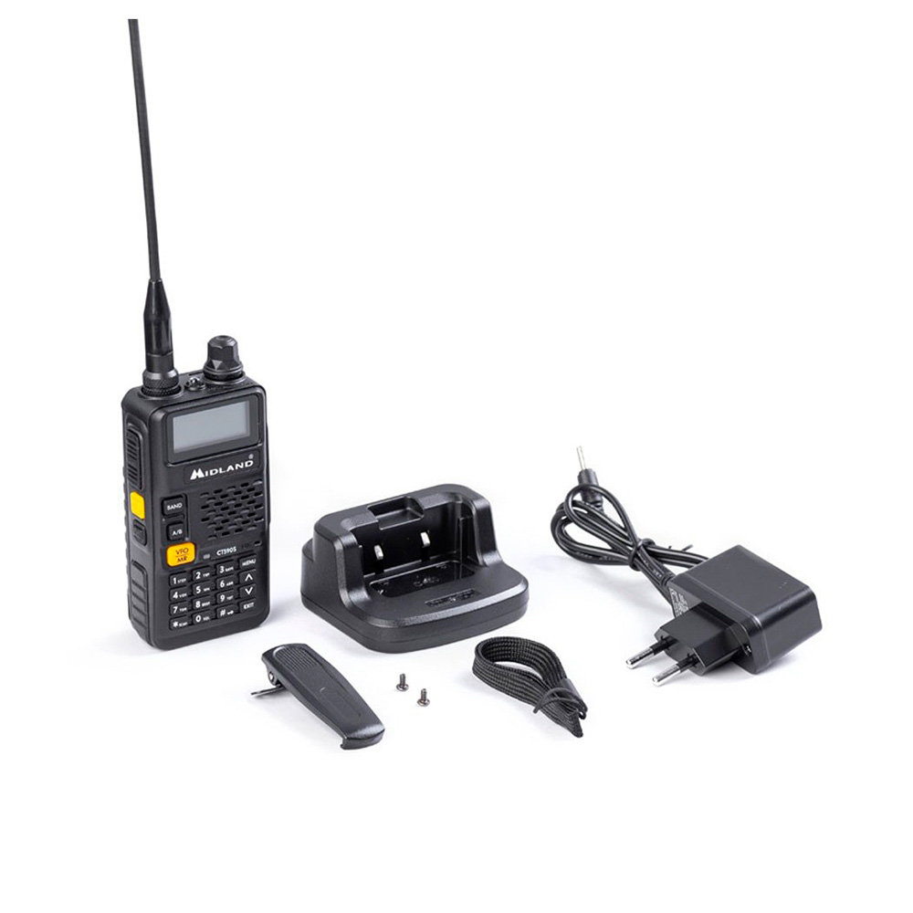  Radio Ct590-s cu bandă dublă UHF/VHF Midland
