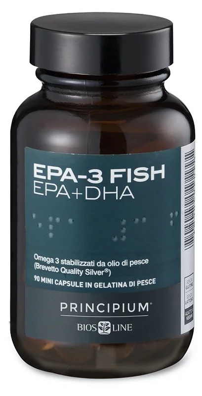 PRINCIPIUM BY BIOS LINE Principium Epa 3 Fischergänzungsmittel 90 Kapseln