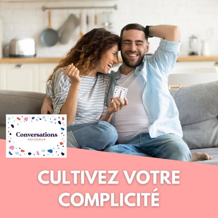 Conversations en Couple - Jeux couple - Le Jeu qui va Renforcer votre Relation Amoureuse - Jeux de société adulte
