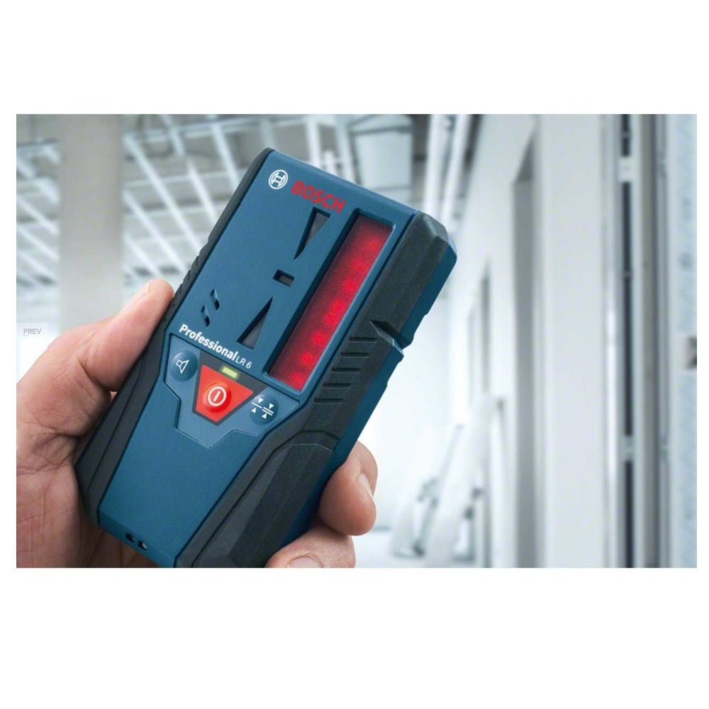 Receptor de medição a laser BOSCH vermelho LR6 0601069H00