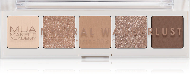 Paleta de Sombras MUA Makeup Academy com 5 Cores