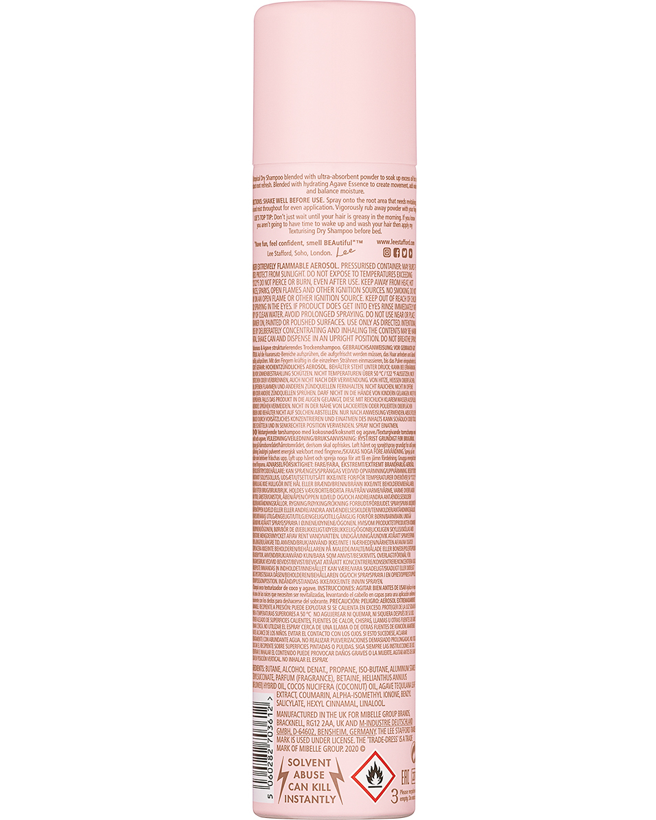 Shampoing sec LEE STAFFORD COCO LOCO & AGAVE