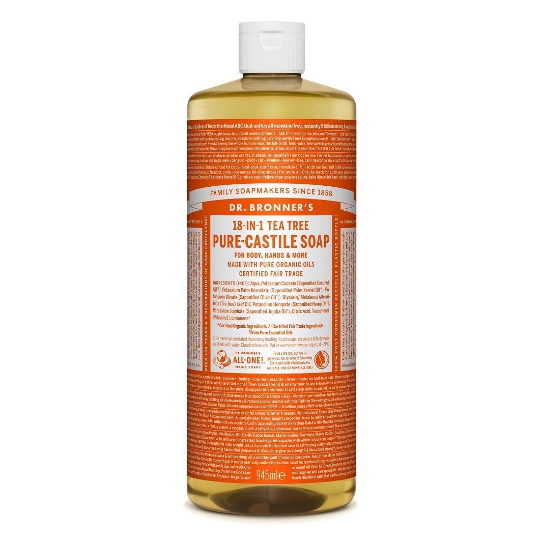 Dr. Bronners Teebaum-Handseife – 60 ml