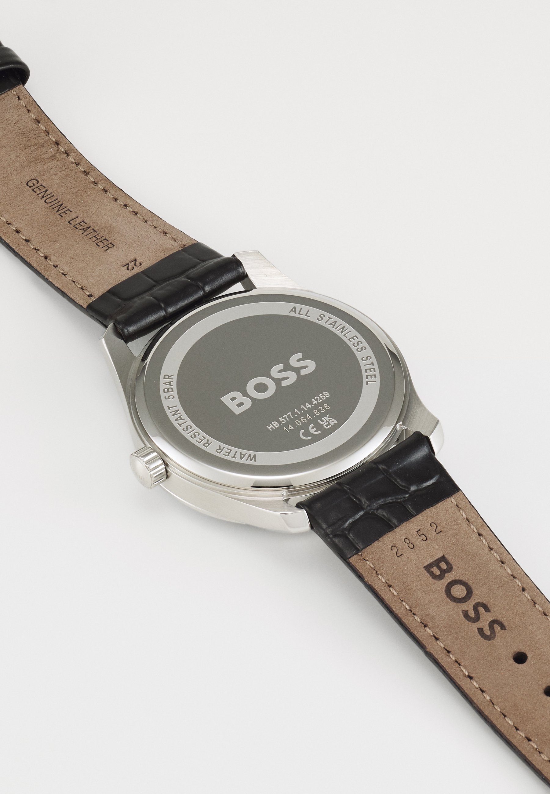 BOSS PRINCIPLE MASTER - Montre - argentée/noire