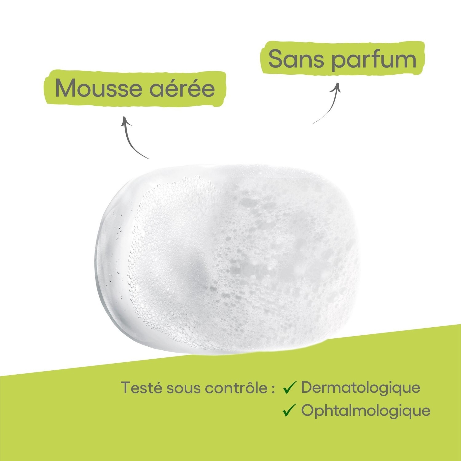 A-DERMA Mousse nettoyante Dermatologique hydra-protectrice