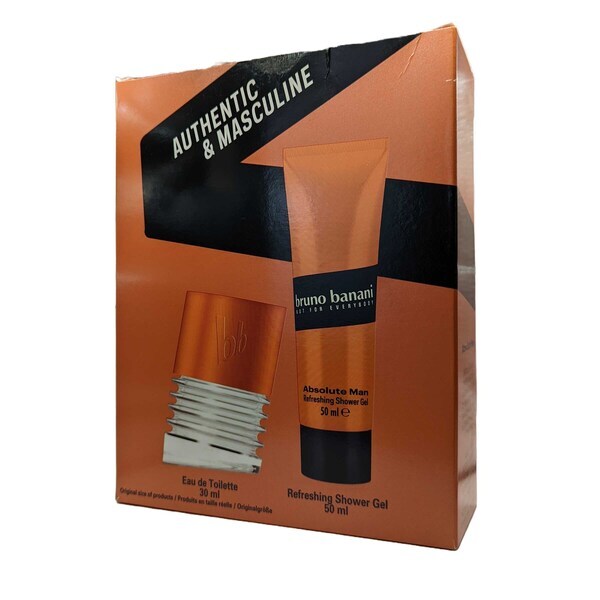 Bruno Banani – Absolute Man Eau de Toilette Spray 30 ml, Duschgel 50 ml | Duft | Superdrug