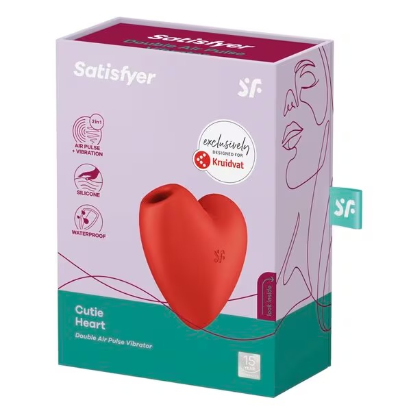 Вибратор Satisfyer Cutie Heart<br>Ексклузивно дизајниран за Kruidvat