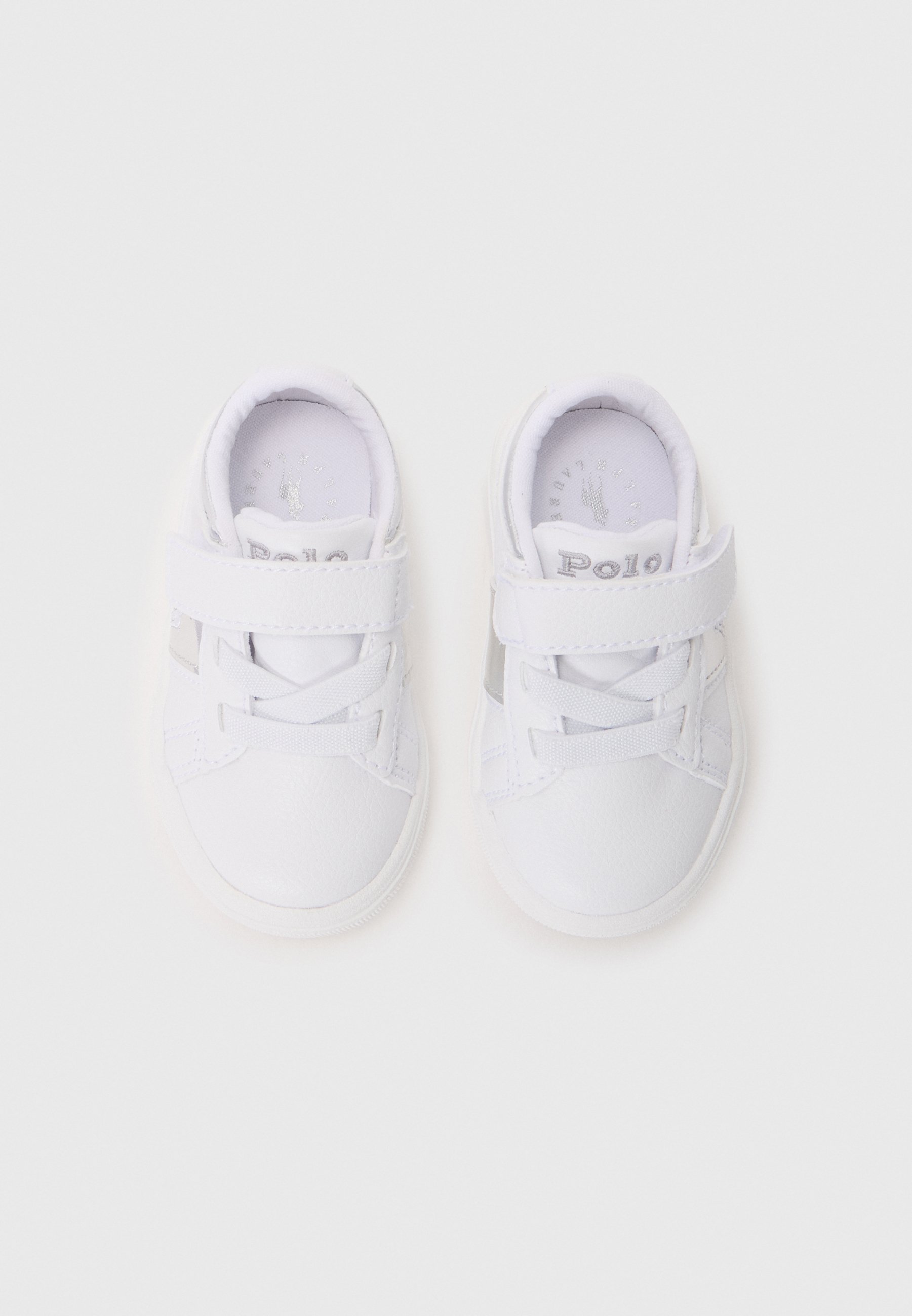 Polo Ralph Lauren FRAZIER UNISEX - Babyschoenen - wit/zilverkleurig