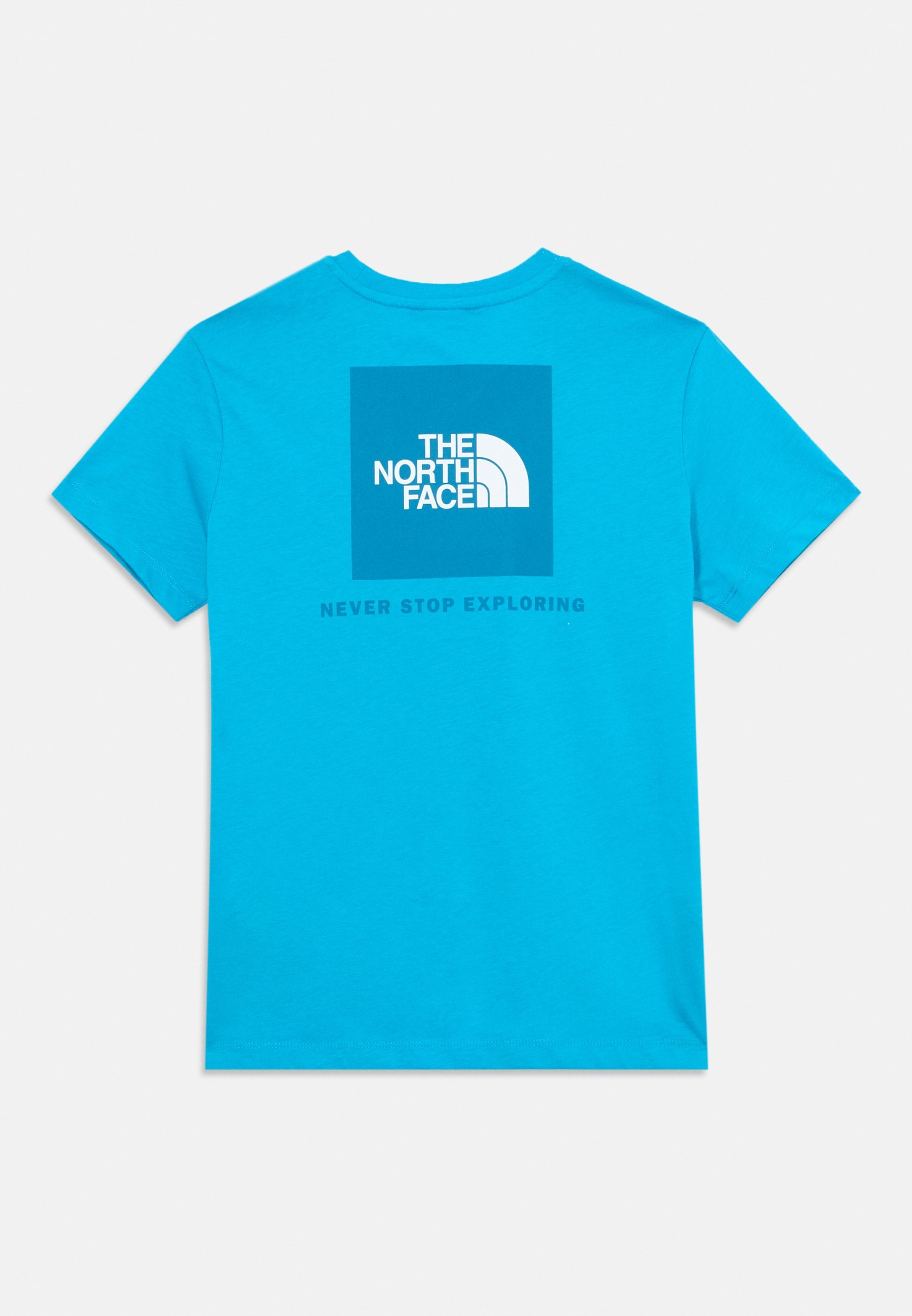 T-shirt unisexe The North Face TEEN BOX REGULAR - Bleu méridien/Bleu crépuscule