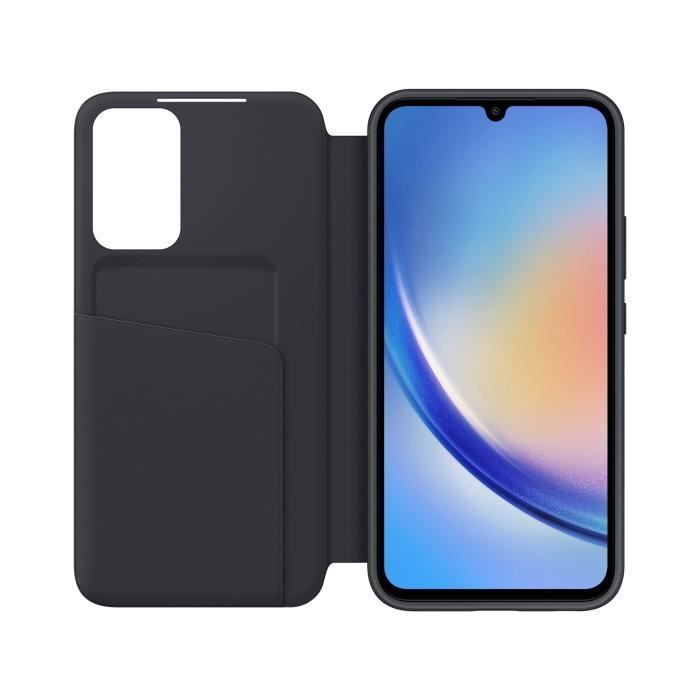 Smart S View Galaxy SAMSUNG A34 5G Case Black