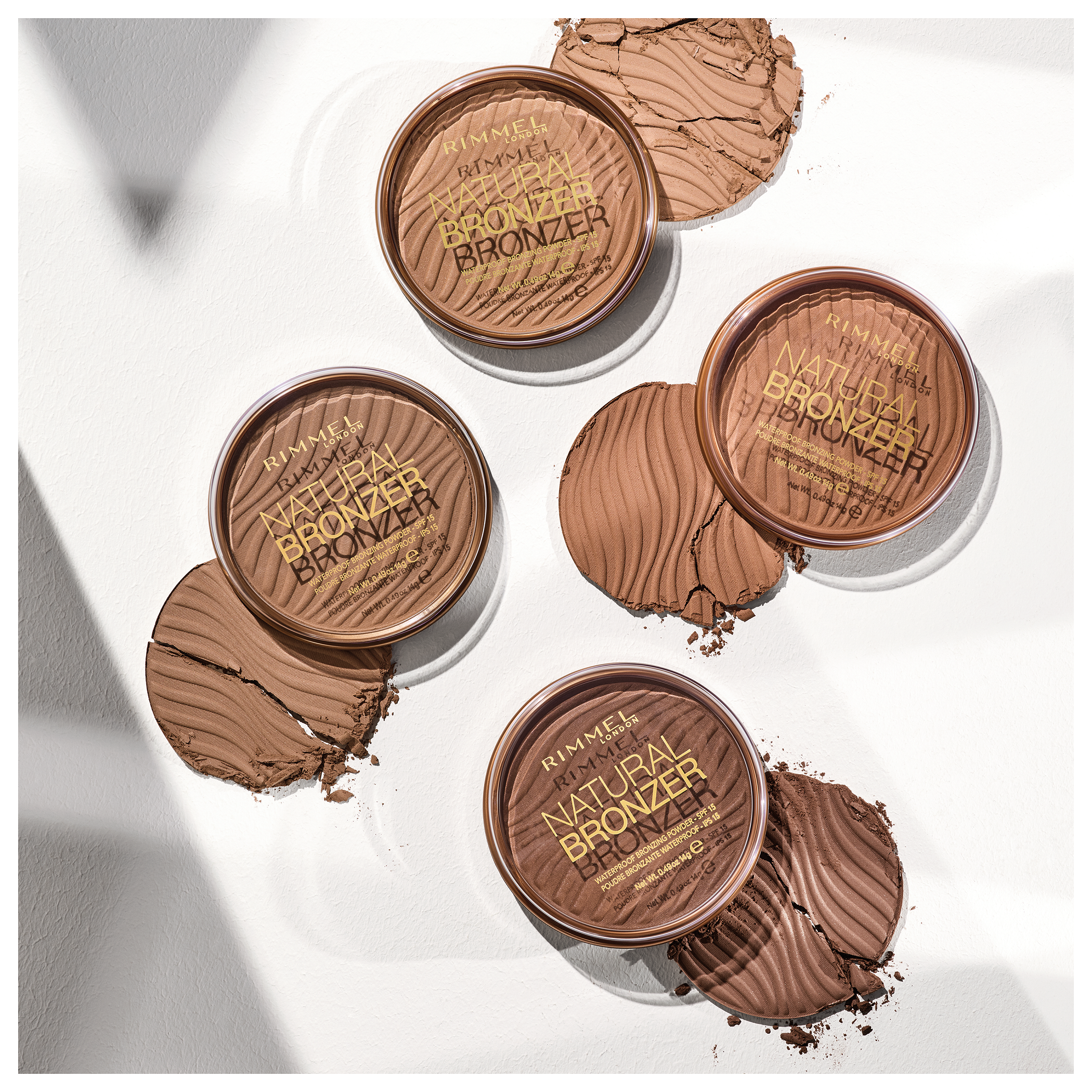 Naravni bronzer v prahu Bronzerji za obraz