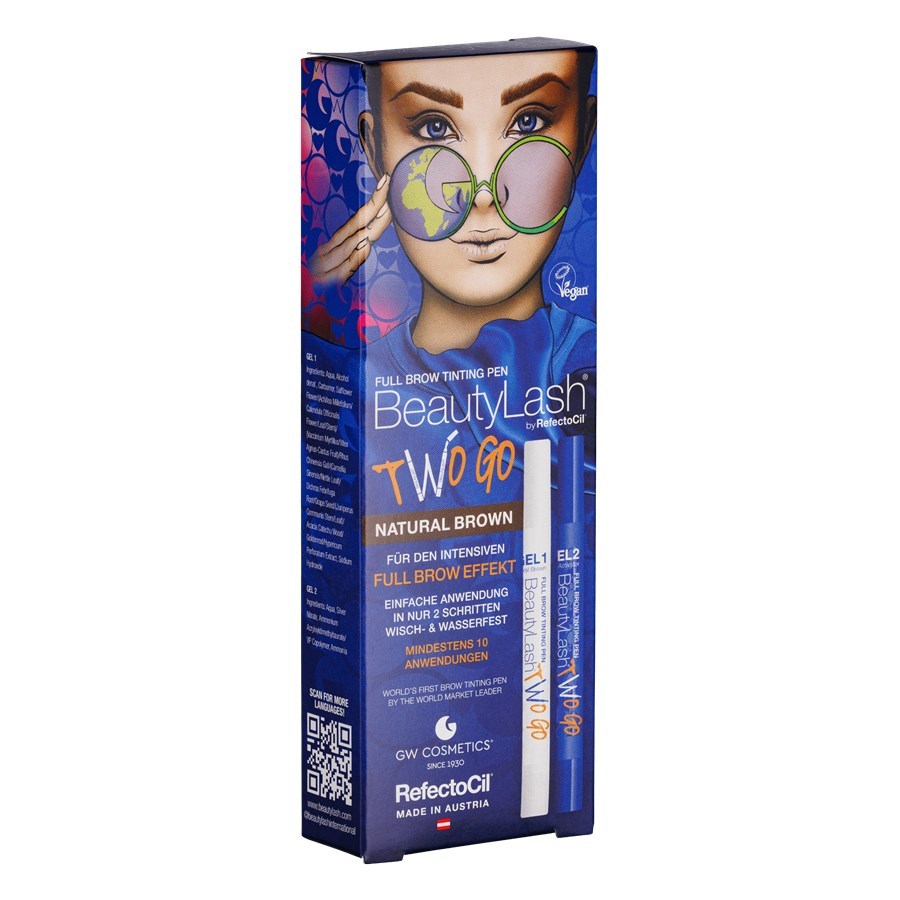 „BeautyLash“ antakių dažymo pieštukas, du kartus per dieną – 1 vnt.