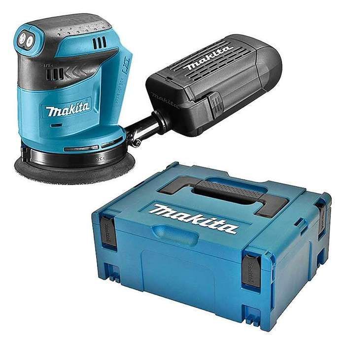 Ponceuse excentrique MAKITA BO180ZJ Ø125 mm 18V Li-Ion - Sans fil - Compacte et légère