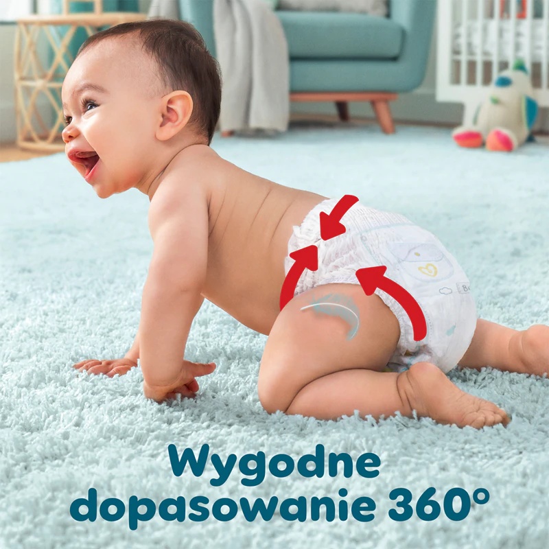 Pampers Premium Care Pants vienreizējās lietošanas autiņbiksītes, 6. izmērs
