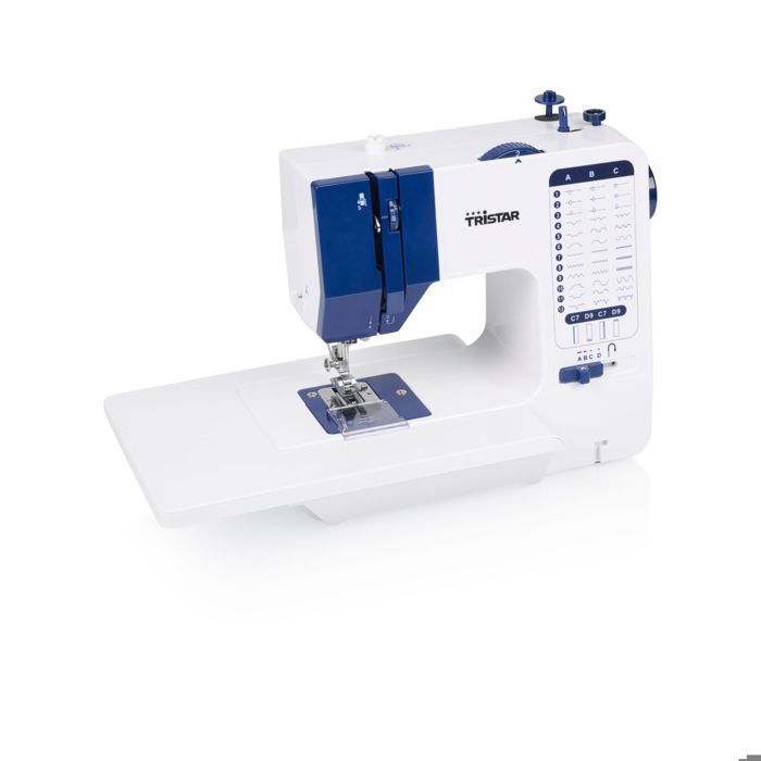 Sewing machine - TRISTAR - SM-6005 - 38 stitches - Removable table - Automatic needle threader