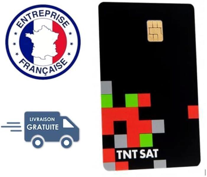 Tarjeta TNT SAT - Decodificador receptor de satélite - 4 años - Oficial - Nuevo 2024