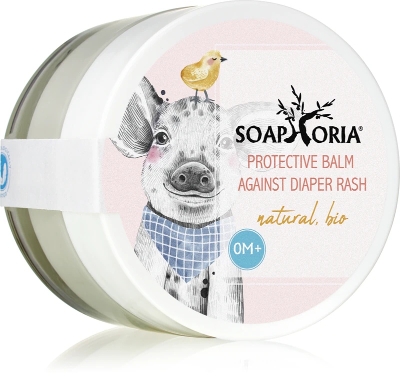 Soaphoria Babyphoria zaščitni balzam organski balzam za zaščito pred pleničnim izpuščajem za dojenčke od rojstva