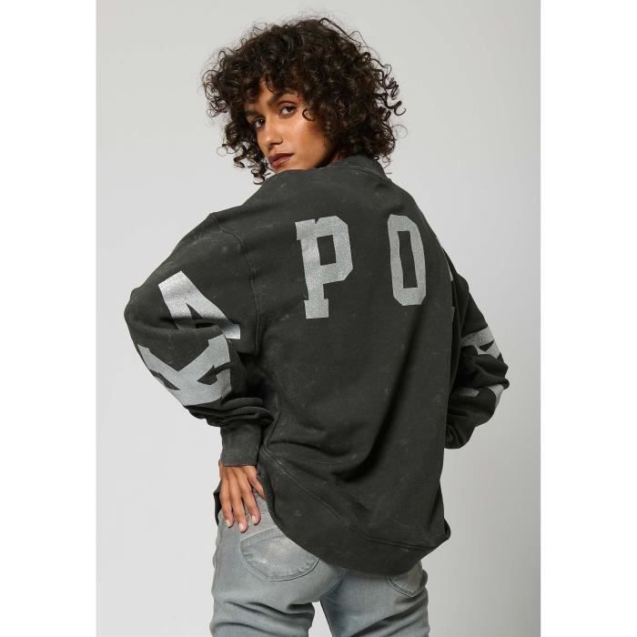 KAPORAL Sweatshirt - Women's - SOGO - Grey - Long Sleeves
