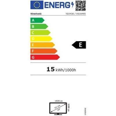 Écran tactile LCD VIEWSONIC TD2430 - 61 cm (24