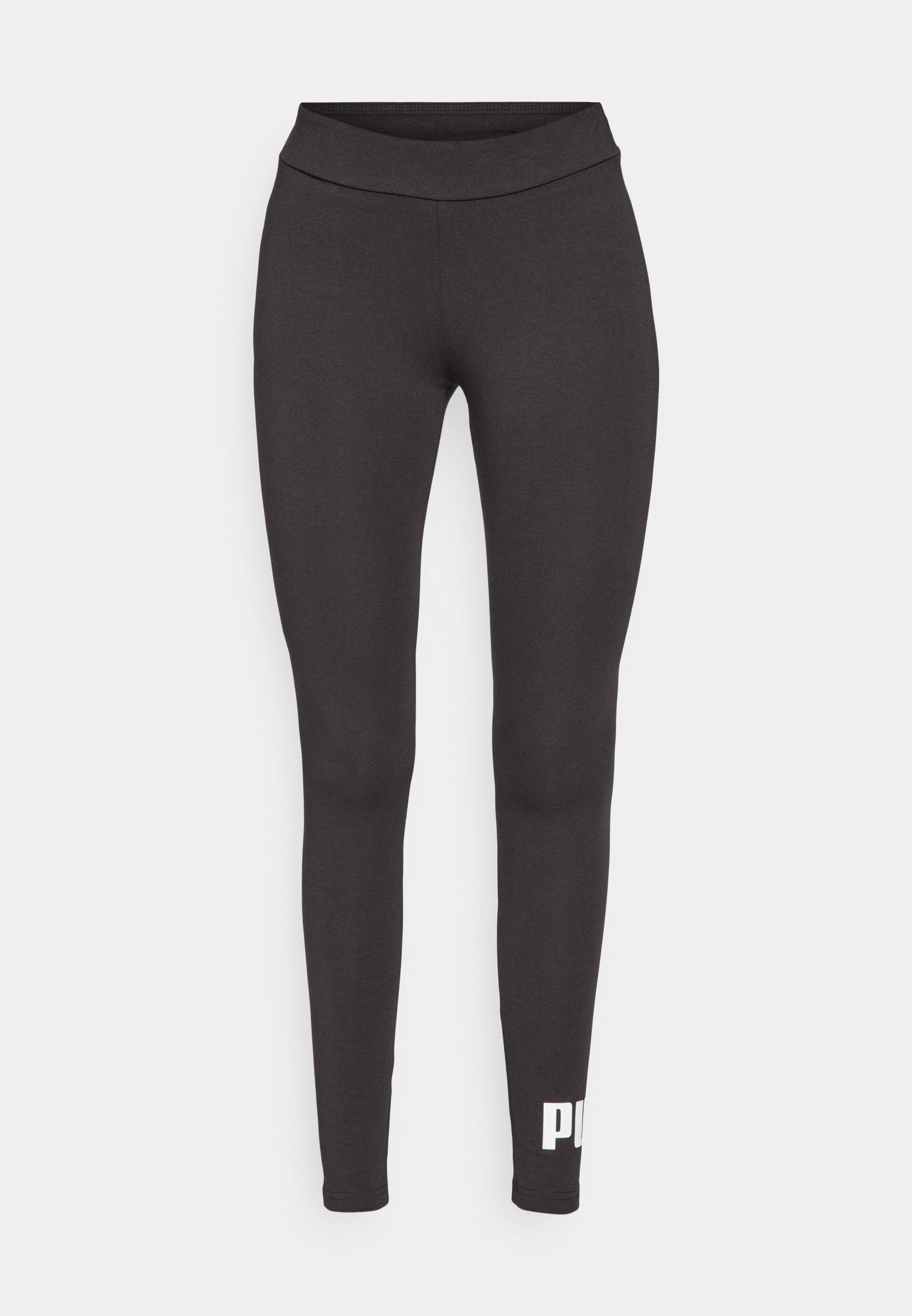 PUMA LOGO LEGGINGS - Legíny - black