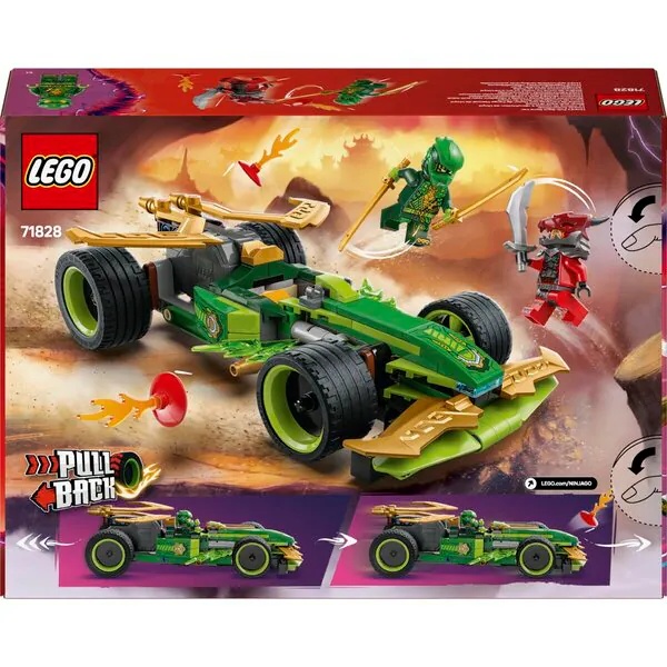 LEGO Ninjago 71828 Lloydsovo naťahovacie pretekárske auto