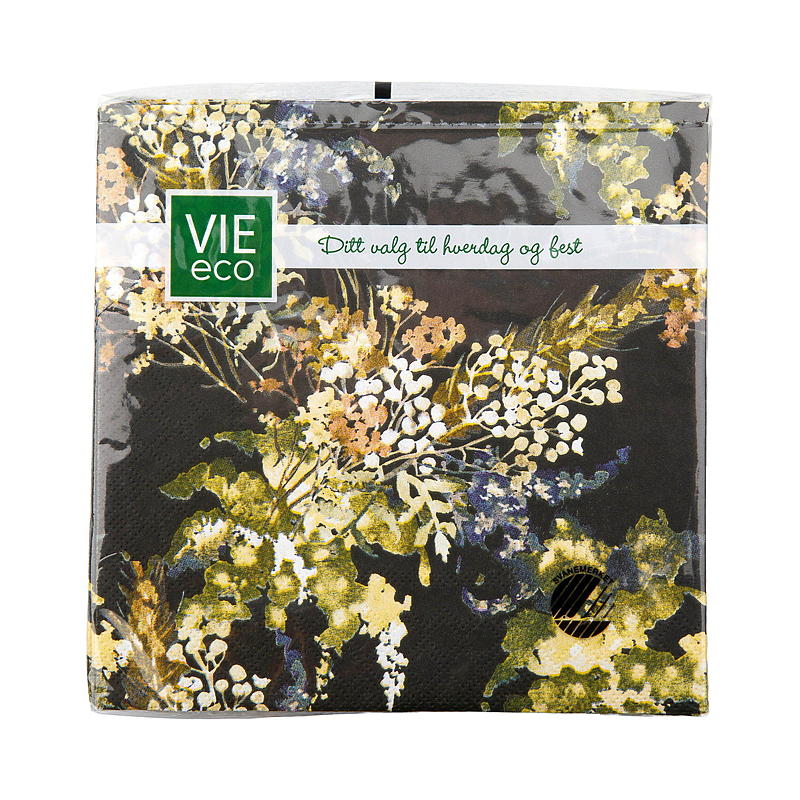 Serviettes Vie Eco, paquet de 20, 33 x 33 cm
