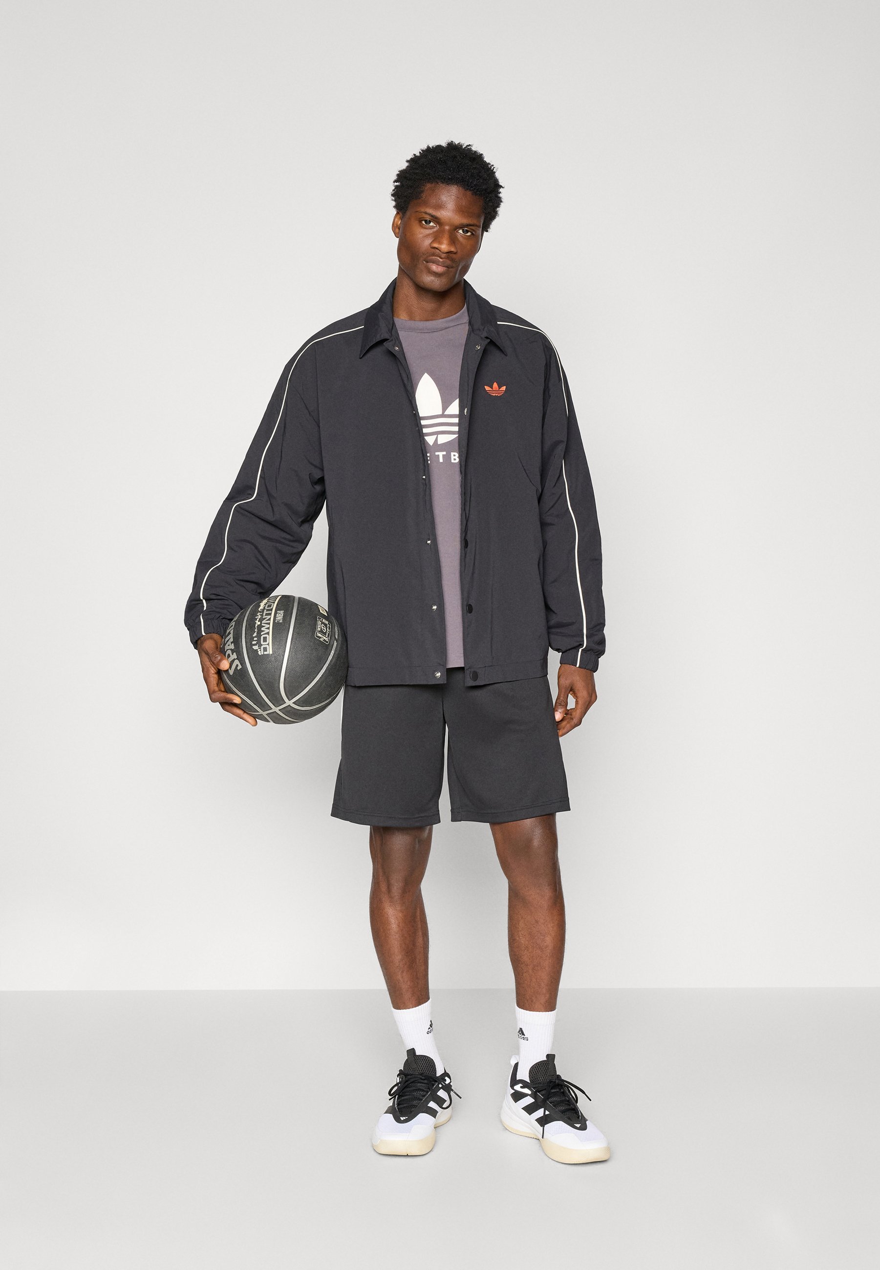 adidas Originals COACH VESTE - Veste d'extérieur - noir/ivoire