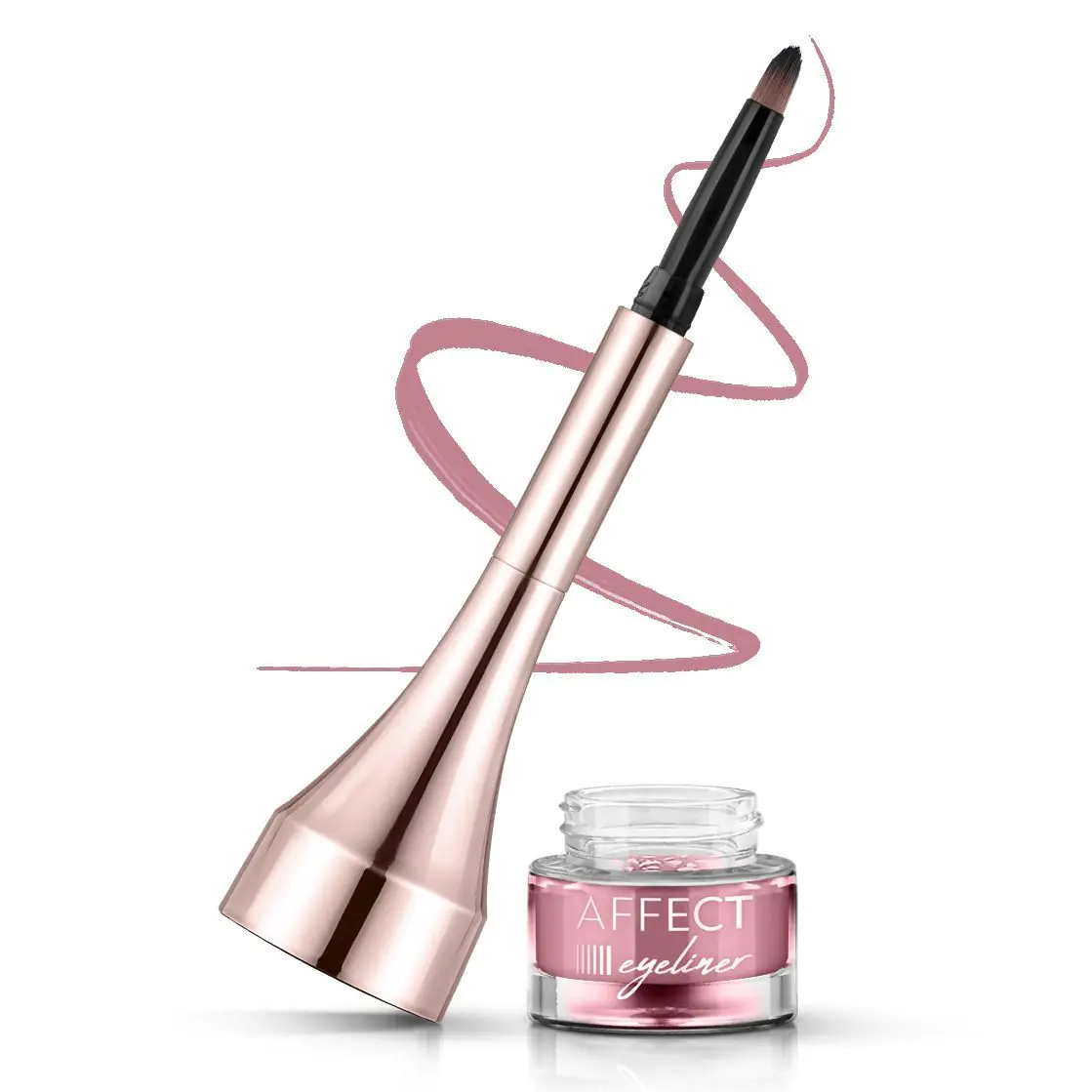 Affect Simple Lines Eyeliner w żelu, Pink