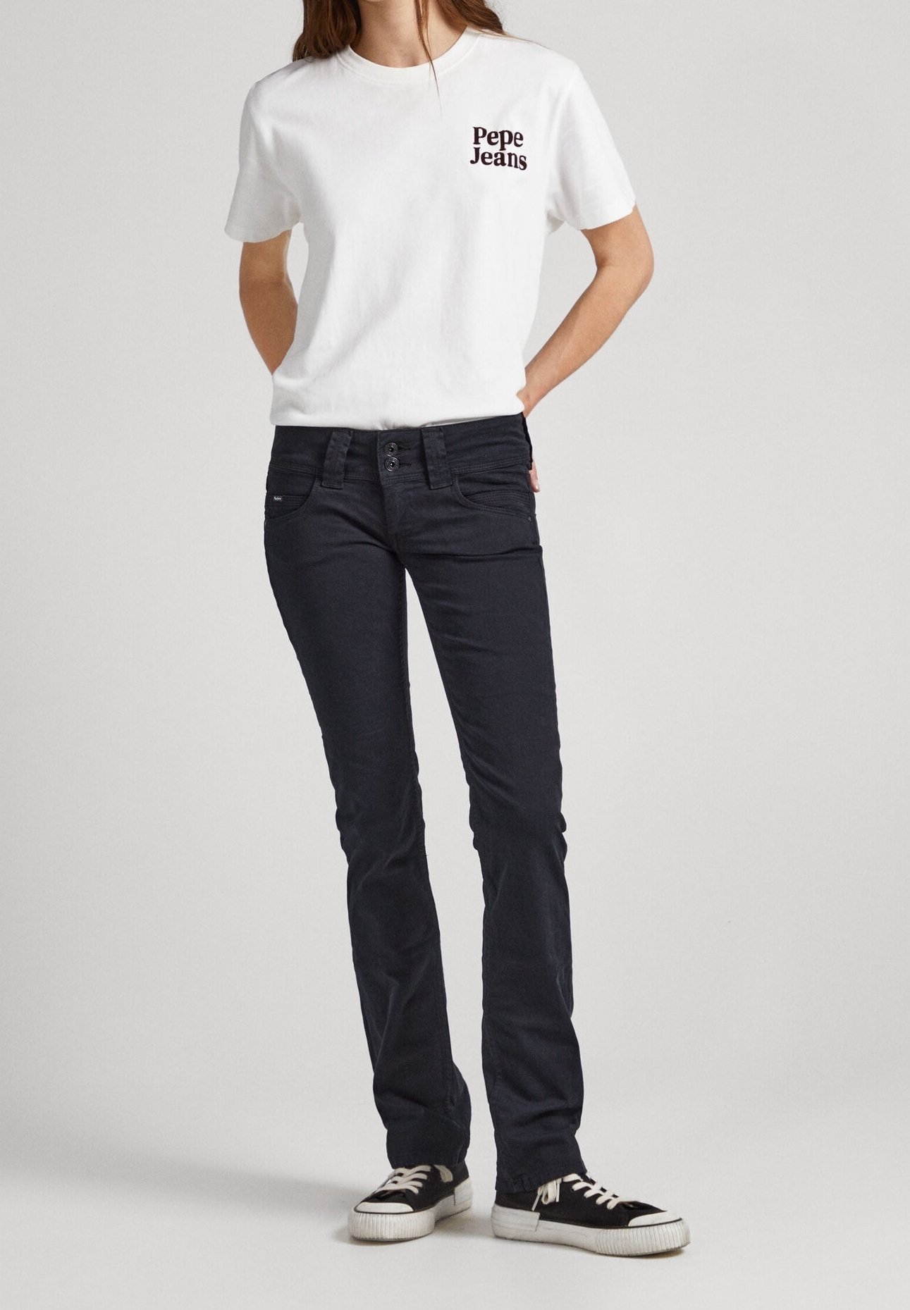 Pantaloni Pepe Jeans - neri